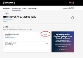 SXM SiriusXM com acct